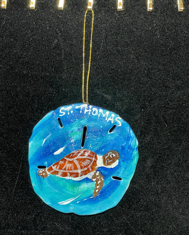 Sea Turtle Christmas Ornament