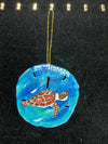 Sea Turtle Christmas Ornament