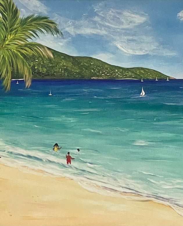 Print of Magens Bay left